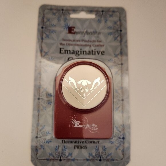 Corner Hole Punch Decorative Option 10 Emagination paper Scrapbook Craft Shapes - Picture 1 of 6